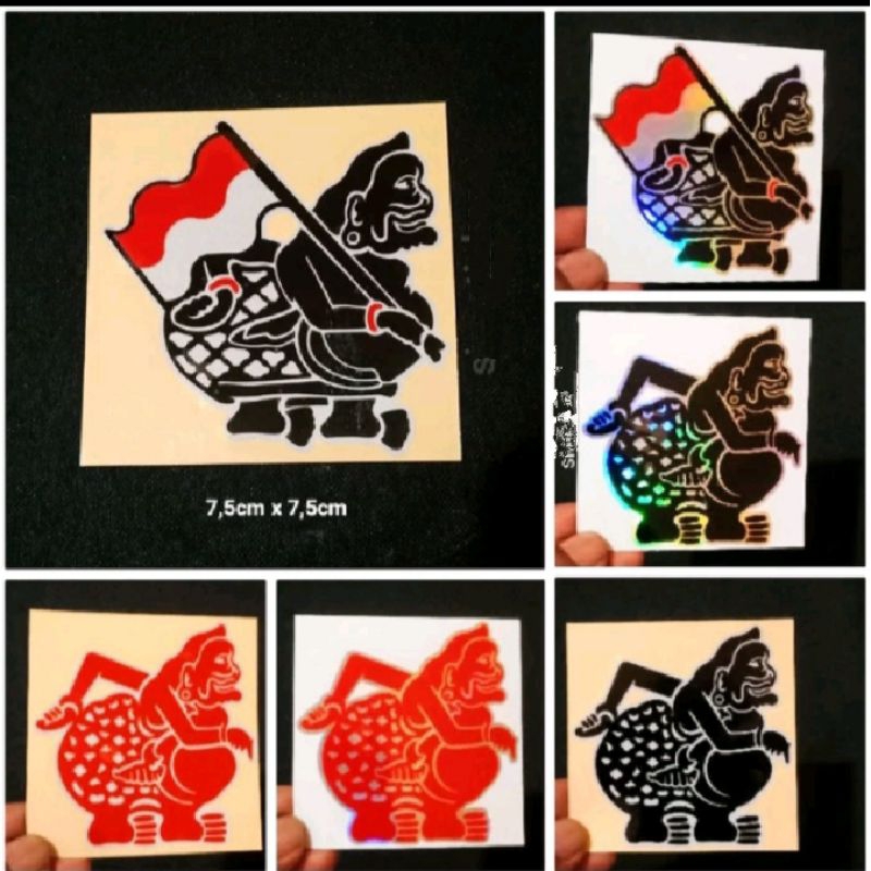 Jual Stiker Wayang Sticker Semar Cutting | Shopee Indonesia