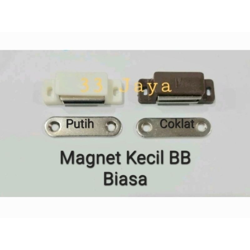 Jual Magnet Kecil Putih Coklat dan Stainless steell Per Pc | Shopee ...