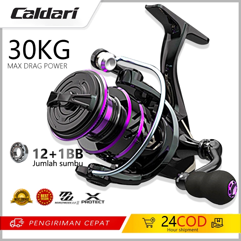 Jual Reel Pancing Spinning Max Drag 20kg Fishing Reel Spinning Reel ...