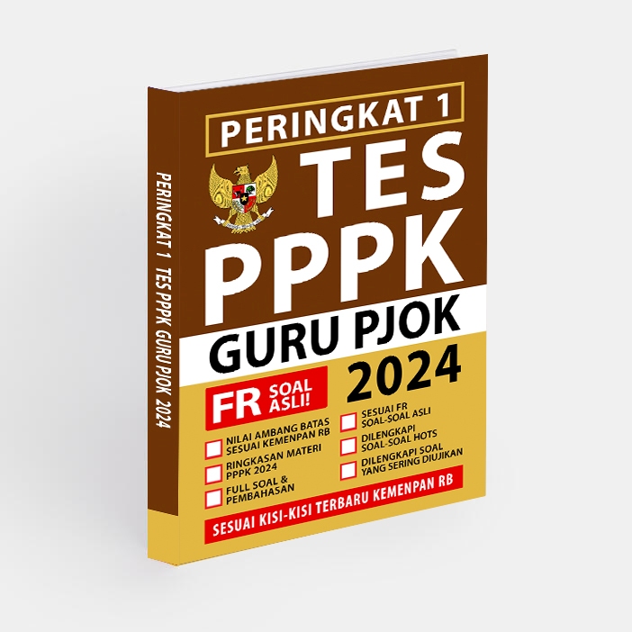 Jual Buku Pppk Guru Pjok 2024 Peringkat 1 Pppk Guru Pjok 2024 Buku