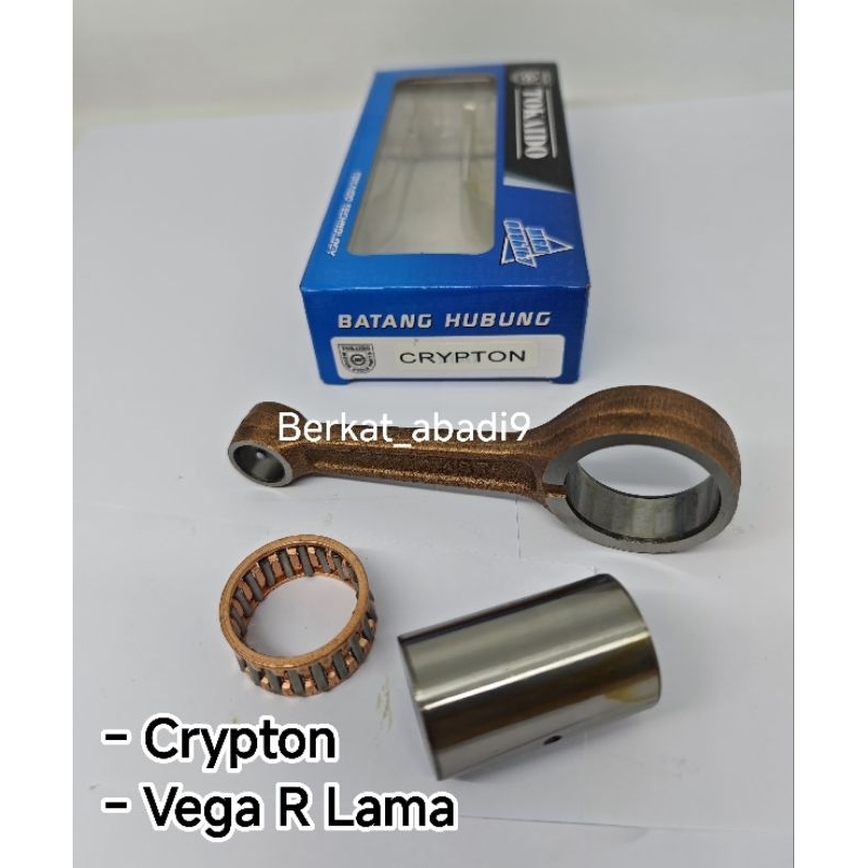 Jual ( Tokaido ) Stang Seher Piston Tiang Sokar Conrod Crypton Vega R ...