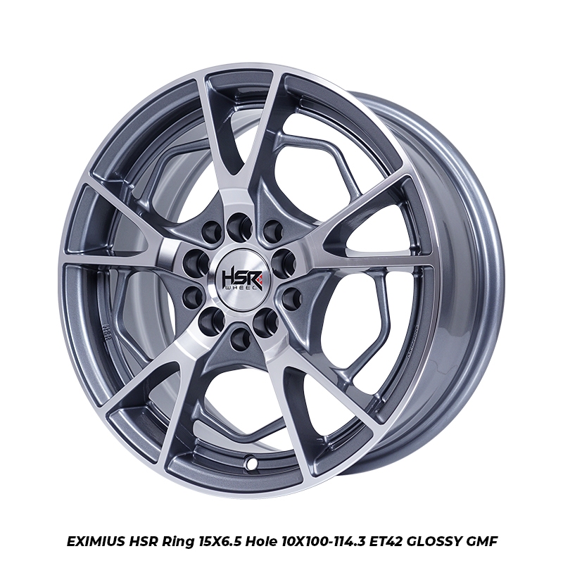 Jual VELG MOBIL HSR EXIMIUS RING 15 UNTUK ERTIGA ALTIS APV R15 GREY ...