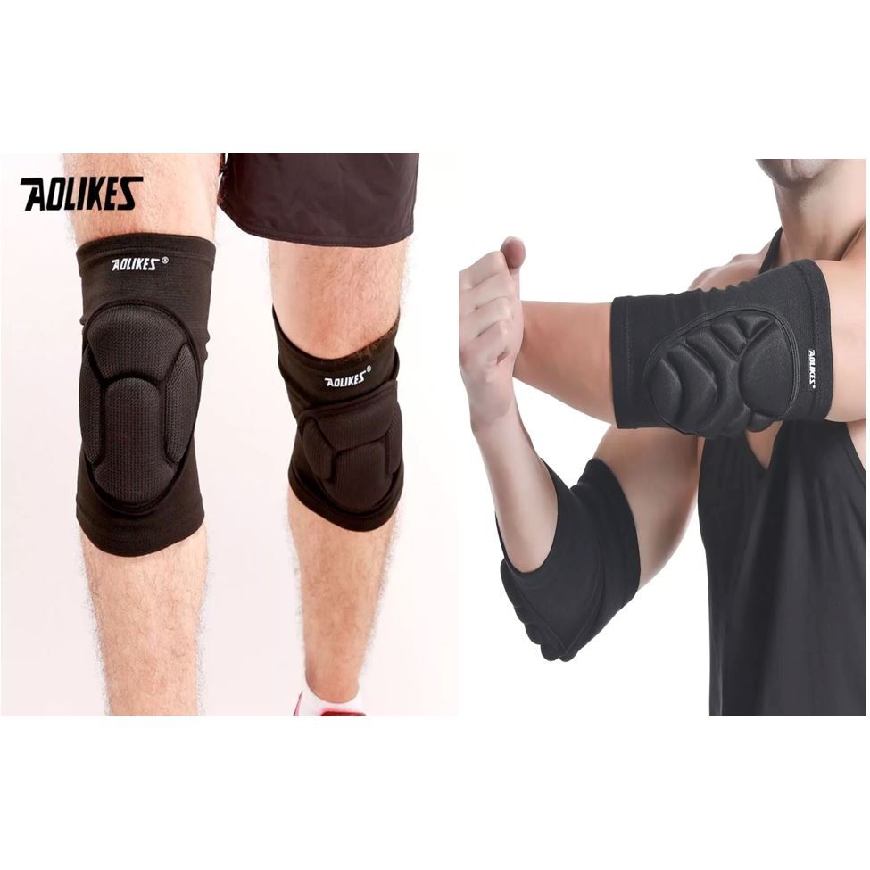 Jual Deker Decker Lutut AOLIKES Legsleeve Leg Sleeve Knee Pad Pads ...