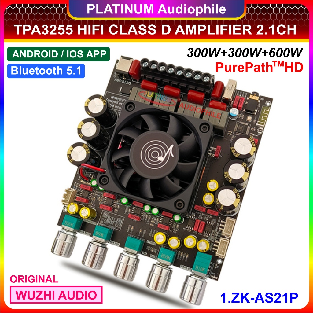 TPA3255 Power Amplifier Board Dual Core High Power Class D 600W 600W Digital Ste