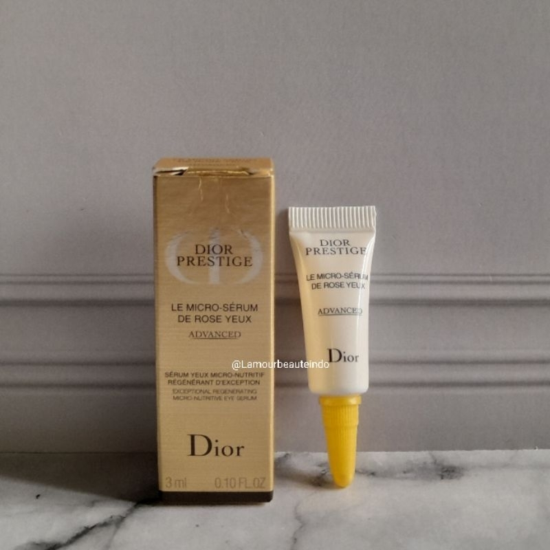 Jual (NEW) Dior Prestige Le Micro Eye Serum in 2ml Shopee Indonesia
