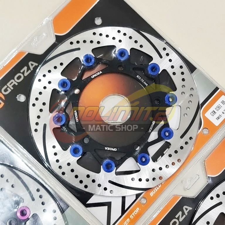 Jual Disc Brake Groza Piringan Cakram Floating Depan 300mm Yamaha XMAX ...