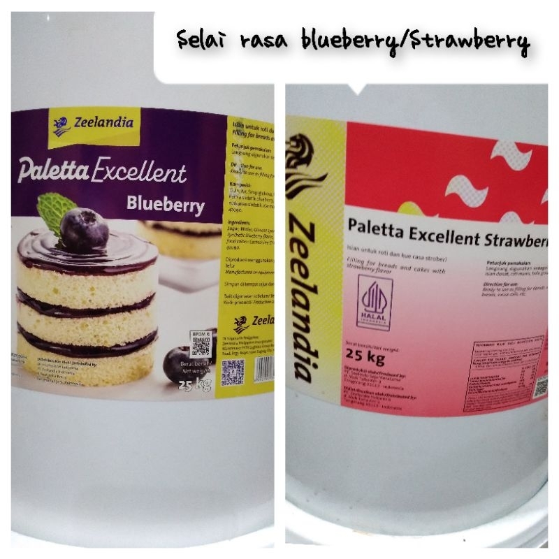 Jual ZEELANDIA PALETTA EXCELLEND SELAI STRAWBERRY/BLUEBERRY REPACK 500 ...