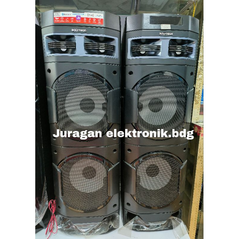 Jual Polytron Bluetooth Speaker Aktif Karaoke 10 Inch Pas 10df22