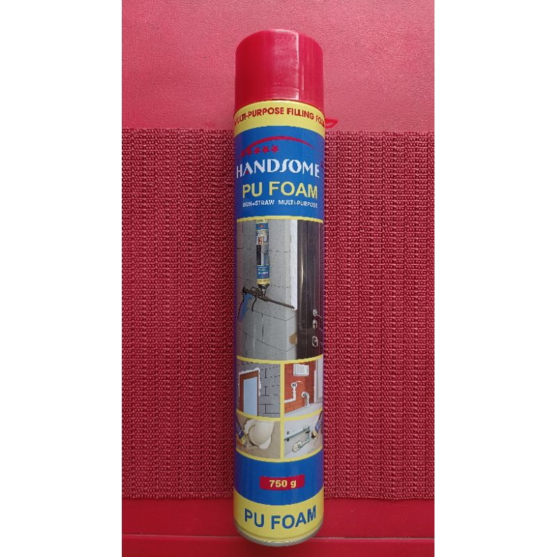 Jual Lem Sealant PU Foam Spray HANDSOME Setara VTech Shopee Indonesia