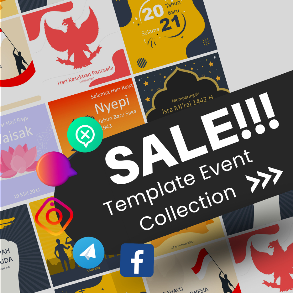 Jual Template Desain momen atau Event Terlaris dan Terupdate | Shopee ...