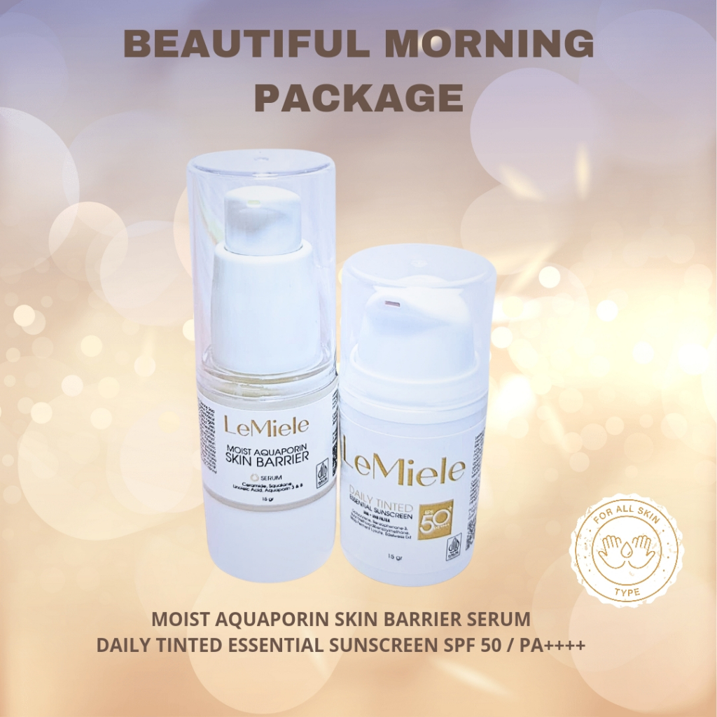 Jual Beautiful Morning Package ( Moist Aquaporin Skin Barrier Serum dan ...