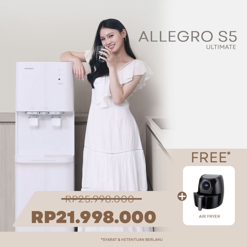 Jual ADVANCE Reverse Osmosis Allegro S5 Ultimate (WS8846) Water