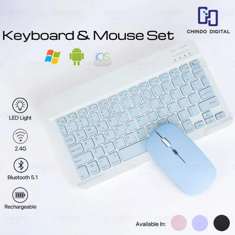 Keyboard Wireless Macaron