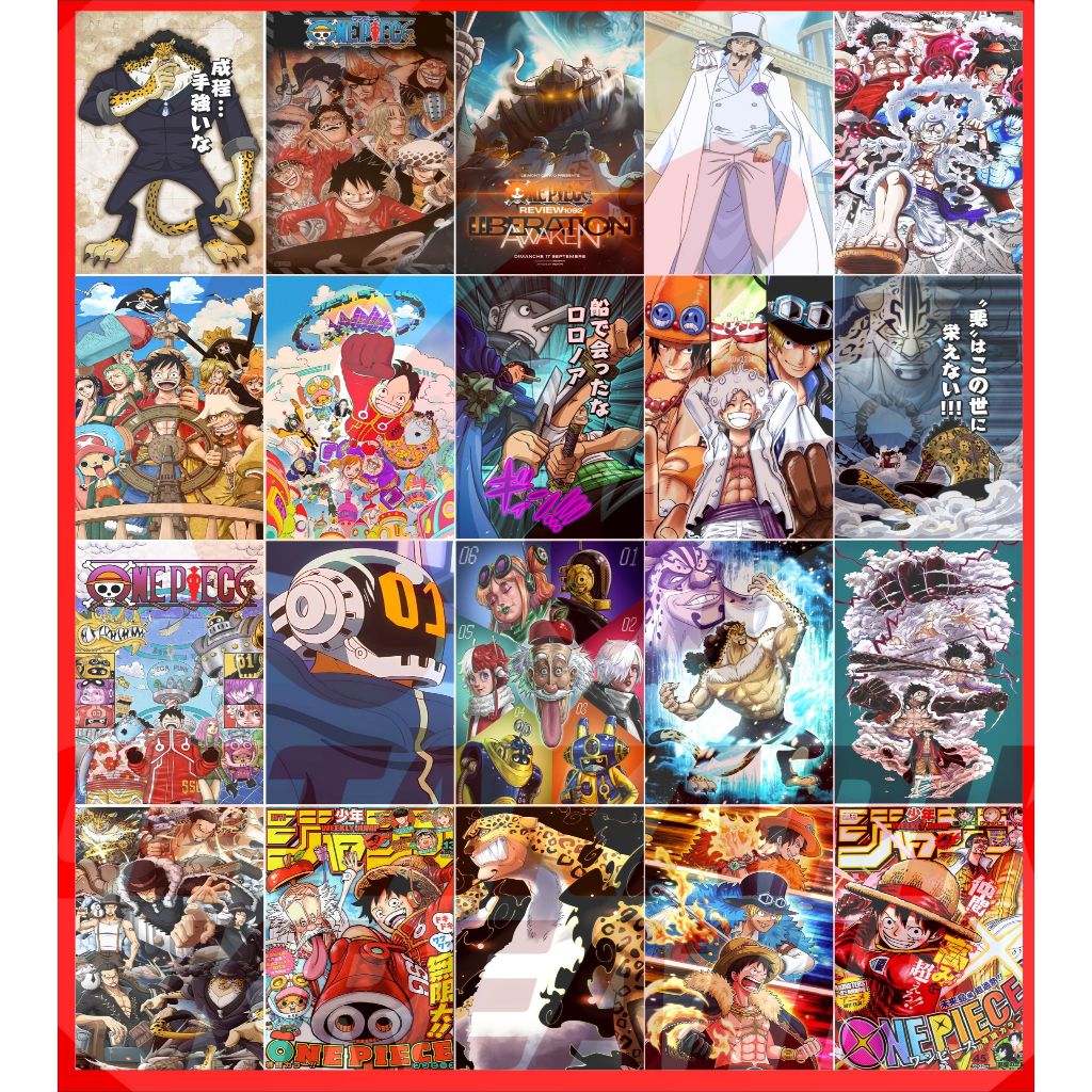 Jual POSTER BOUNTY POSTER ARC EGGHEAD POSTER ONE PIECE AESTHETIC PAKET ...