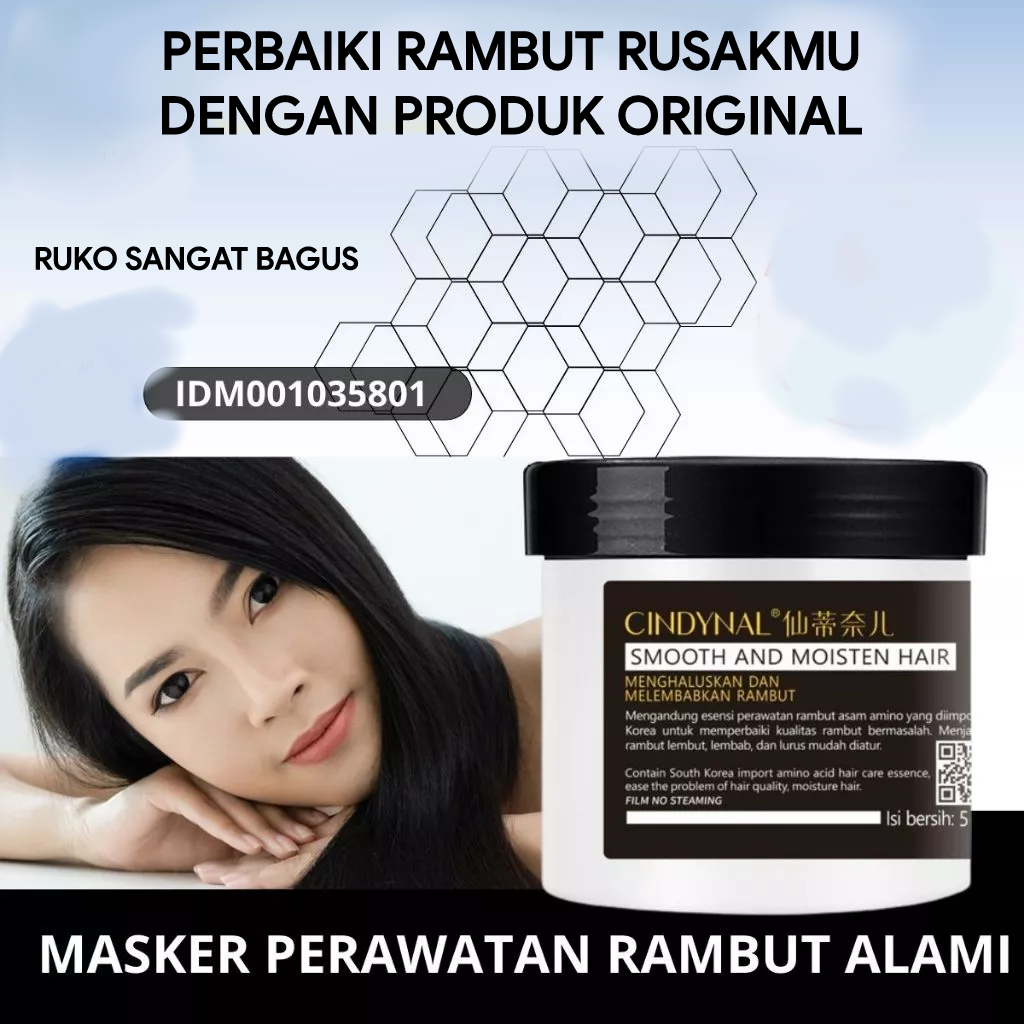 Jual BPOM Cindynal Hair Mask Treatmen Masker Rambut Rusak Dan Kering ...