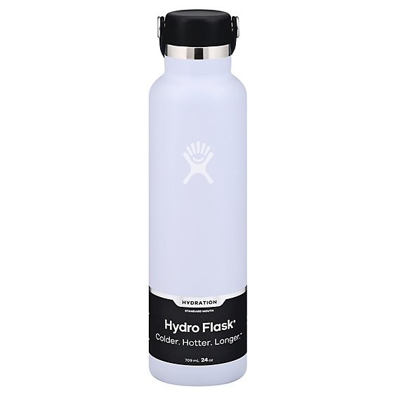 Jual Hydro Flask 24 oz Standard Mouth with Flex Cap Fog 709ml | Shopee ...