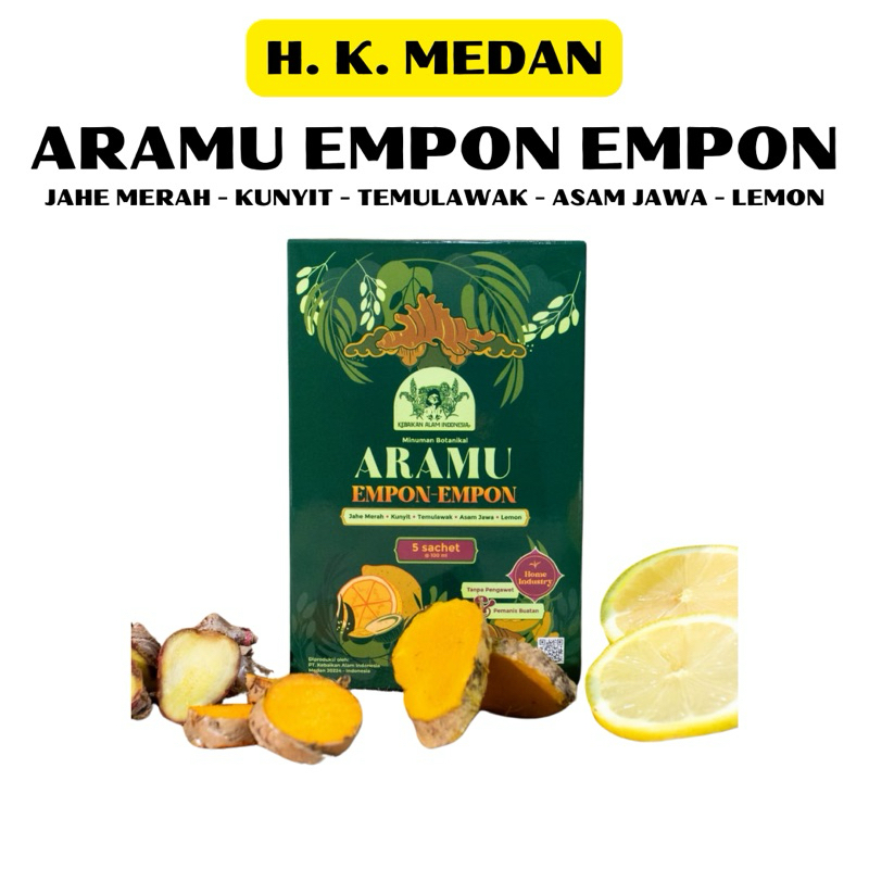 Jual ARAMU EMPON EMPON JAMU KESEHATAN (1 KOTAK 5 SACHET 100ML) | Shopee ...