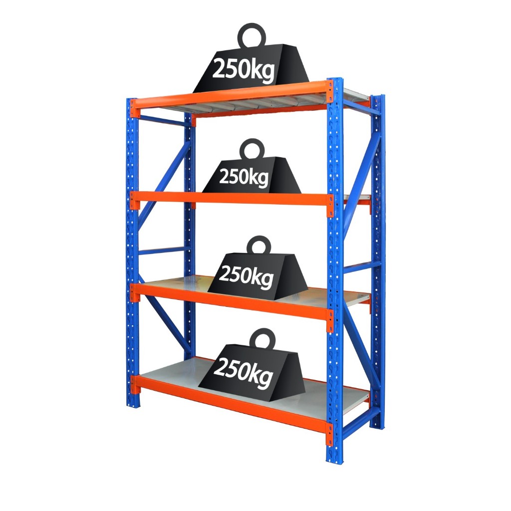 Jual MS2020 4L RAK GUDANG KITARACK RAK BESI WAREHOUSE RACK 4 LAYER ...