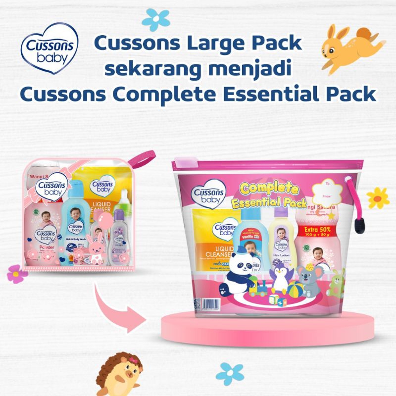 Jual CUSSONS BABY COMPLETE ESSENTIAL GIFT PACK | Shopee Indonesia