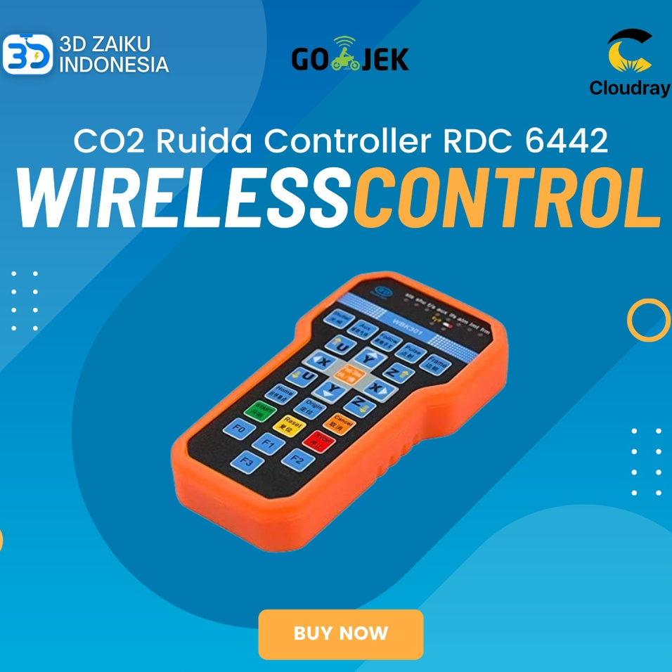 Jual CO2 Laser Ruida Wireless Controller BWK301R Portable Cutting RDC ...