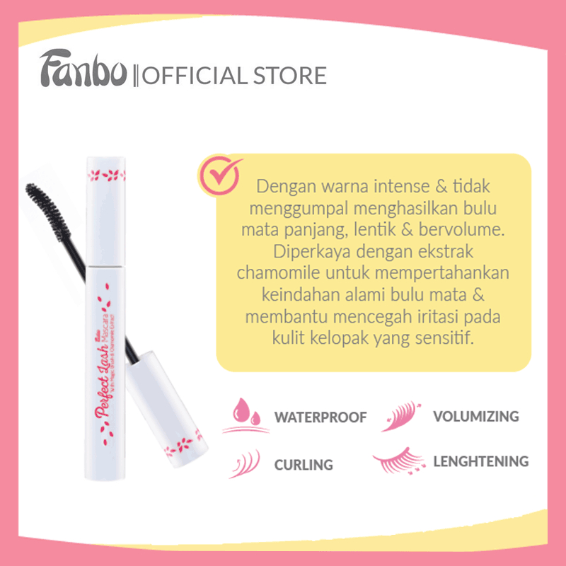 Jual Fanbo Precious White Perfect Lash Mascara | Shopee Indonesia