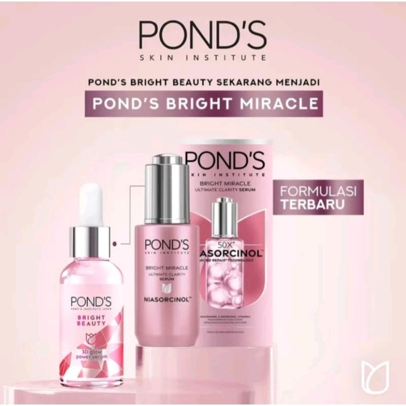 Jual PONDS Bright Miracle Ultimate Clarity Serum 30 Gr | Shopee Indonesia