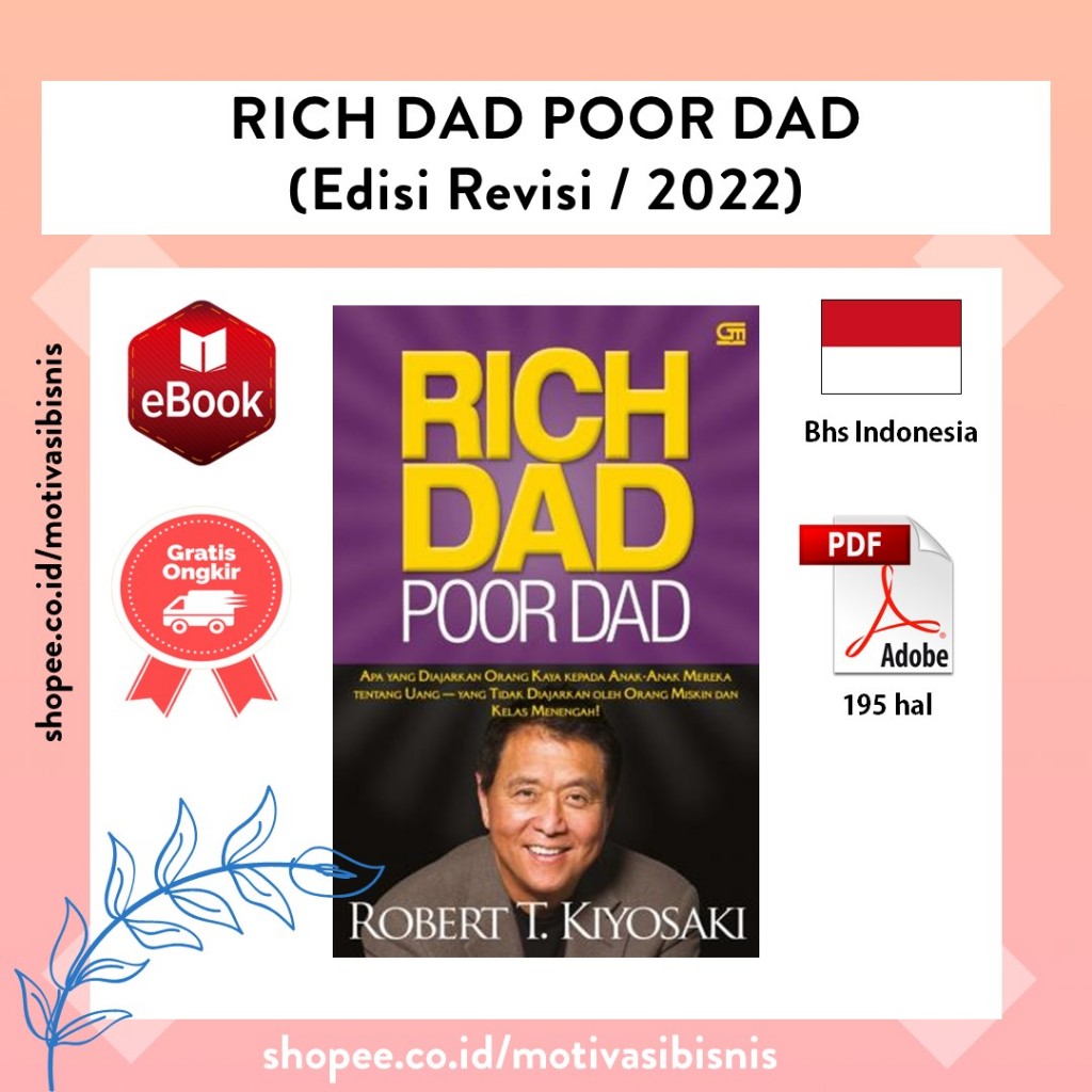 Jual Rich Dad Poor Dad Indonesia Edisi Revisi Shopee Indonesia