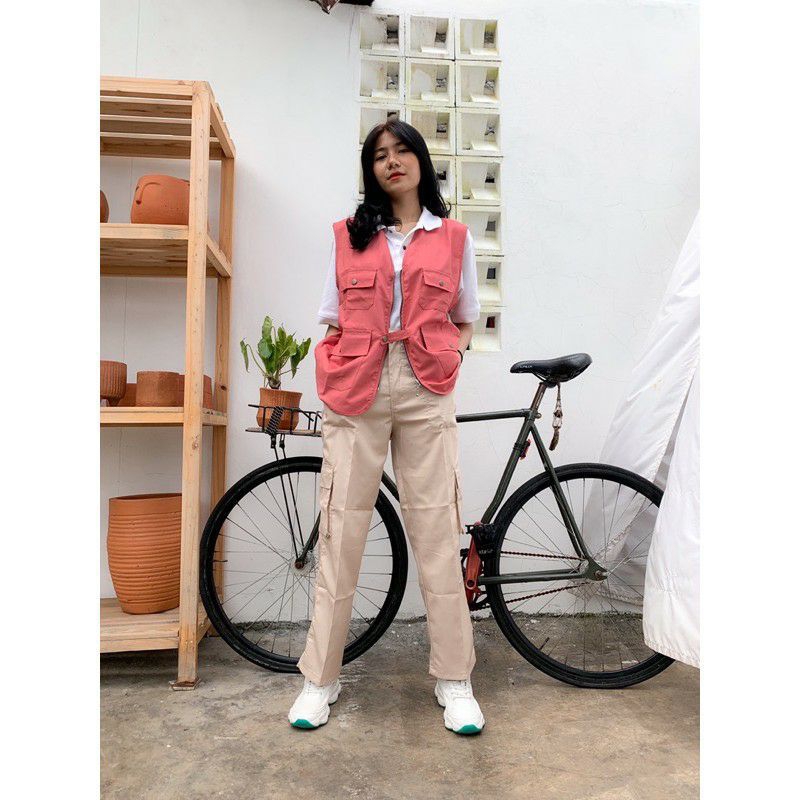 Jual nami vest rompi casual PRIA/WANITA | Shopee Indonesia