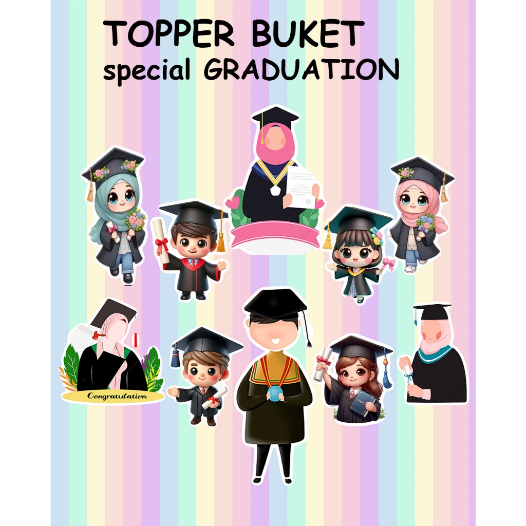 Jual Topper Graduation/ Topper Edisi Spesial Wisuda | Shopee Indonesia