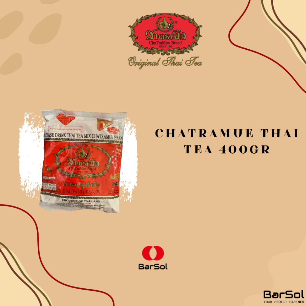 Jual Chatramue thai tea 400 gr | Shopee Indonesia