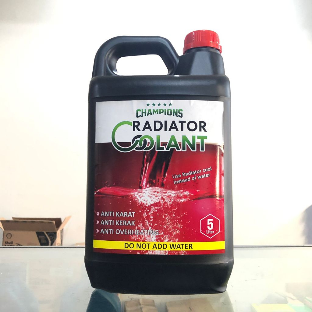 Jual Radiator Coolant Champions Merah (5L) | Shopee Indonesia