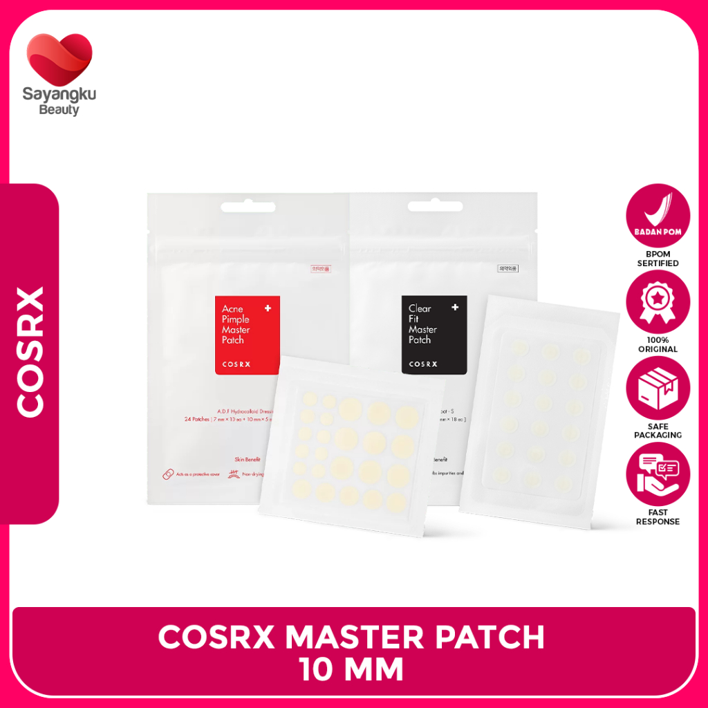 Jual COSRX Clear Fit Master Patch & COSRX Acne Pimple Master Patch (24 ...