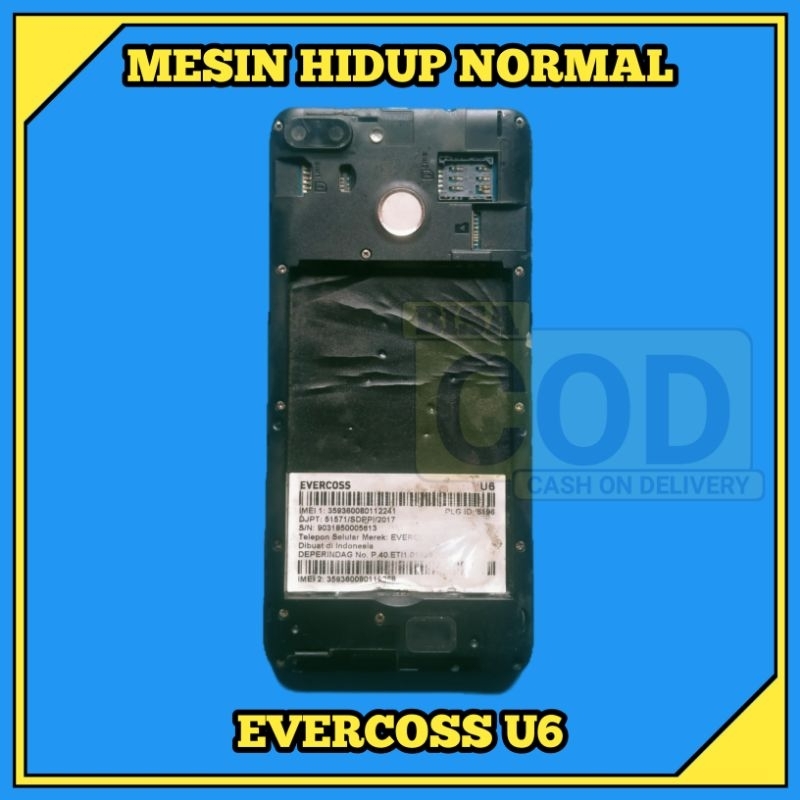 Jual mesin Evercoss u6 normal | Shopee Indonesia