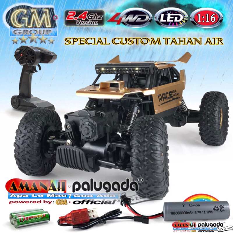 Jual GM-699-107 RC Car Special Tahan Air Skala 1:16 Offroad