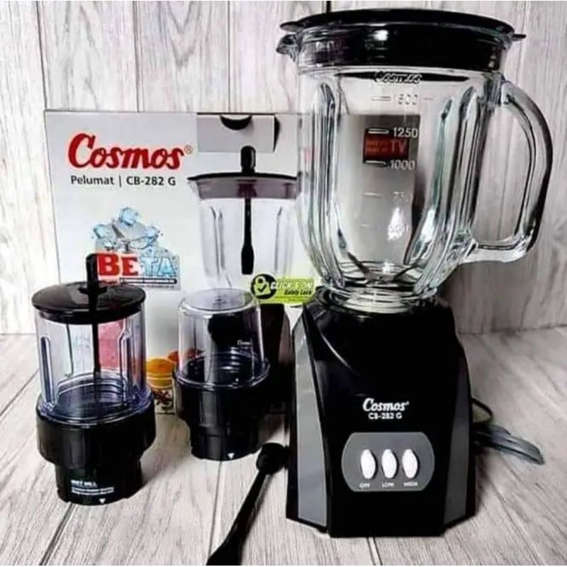 Jual Blender Cosmos 3In1 Tabung Kaca CB-282G Ukuran Kapasitas 2 Liter ...