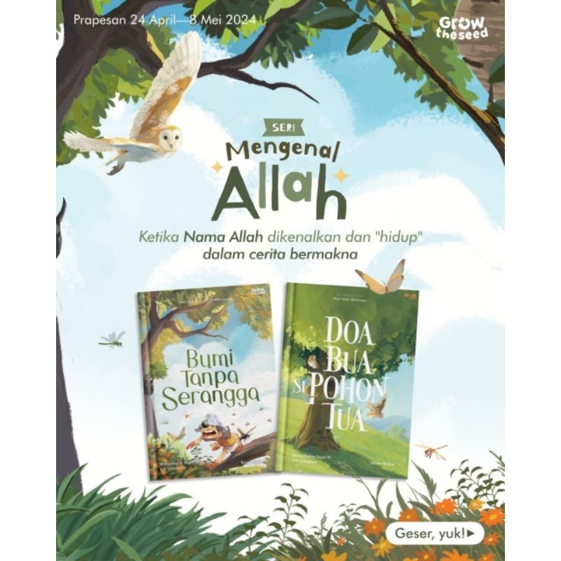 Jual Seri Mengenal Allah Bumi Tanpa Serangga Doa Bua Pohon Tua Versi Hardcover Shopee Indonesia 1499