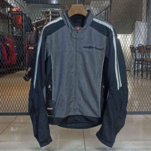 Jual Jaket Motor Head | M1103 Grey | BB (75kg-85kg) | Original Motor ...