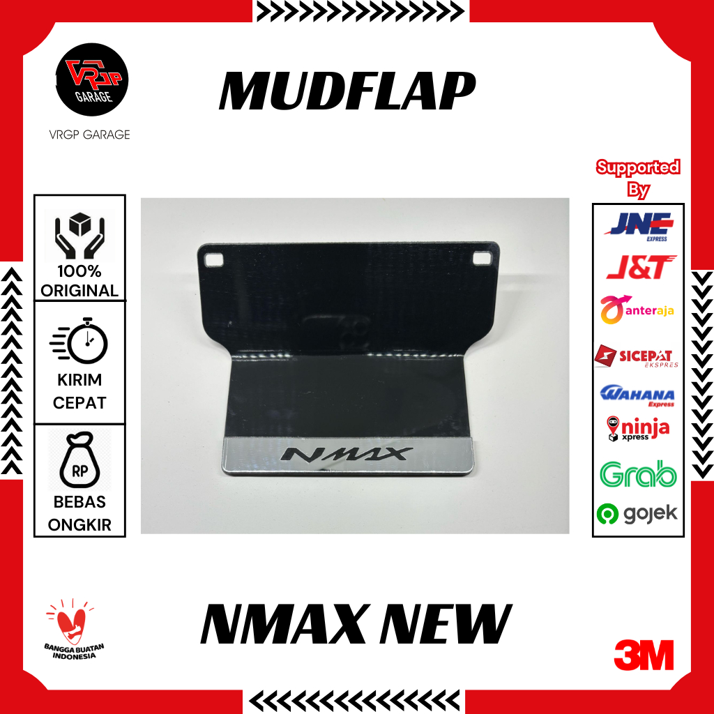 Jual Mudflap Nmax New Mudflap Yamaha Nmax New Shopee Indonesia