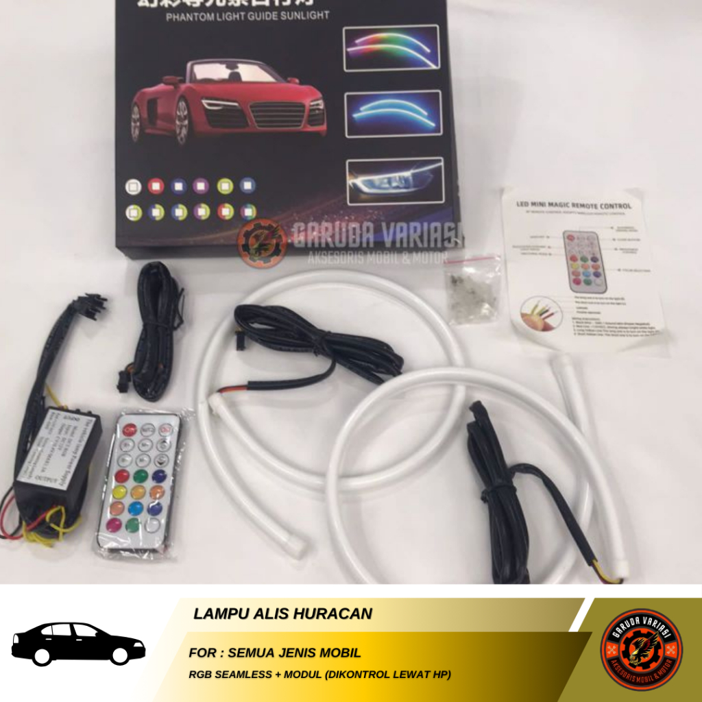 Jual Lampu Alis Huracan Lampu Alis Mobil Rgb Lampu Alis Kekinian Shopee Indonesia