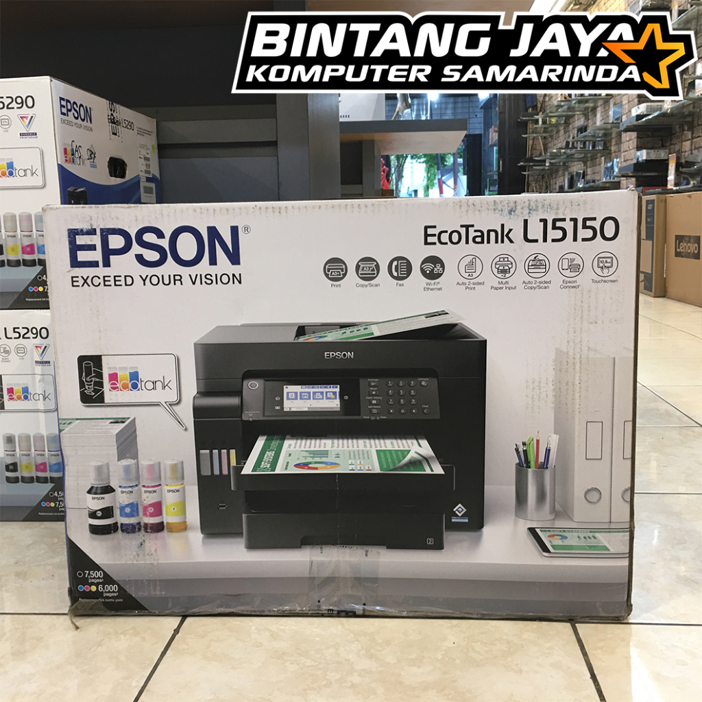 Jual Printer Epson Ecotank L15150 A3 Wi Fi Duplex All In One Ink Tank Shopee Indonesia 3623