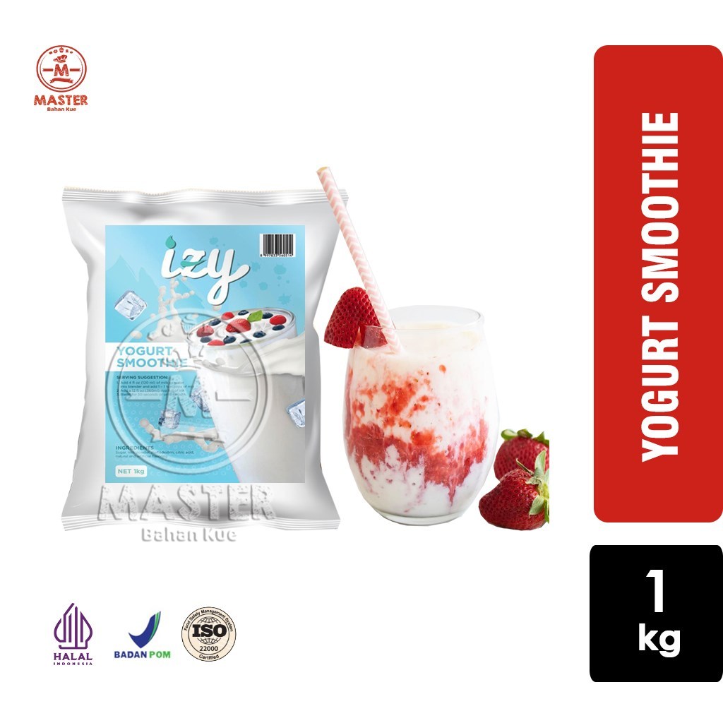 Jual Yogurt Smoothie IZY Powder Drink Bubuk Minuman Yogurt [Pouch 1kg ...