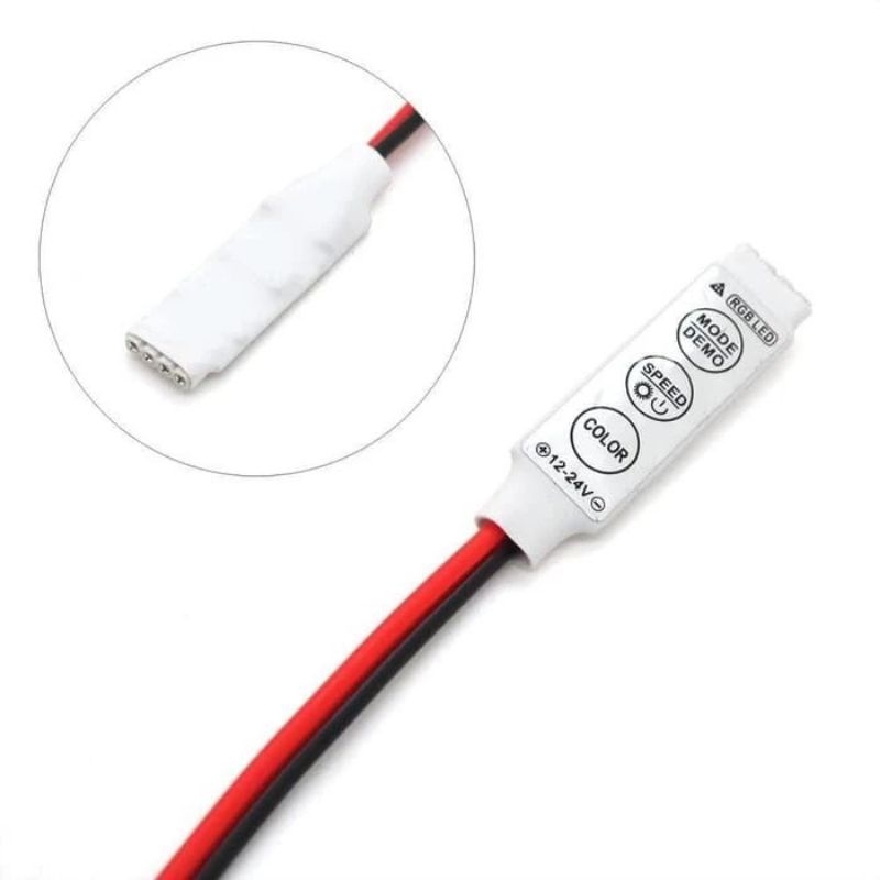 Jual LED CONTROLLER DIMMER RGB MINI MODUL LED MODULE CONTROLLER B 12V ...