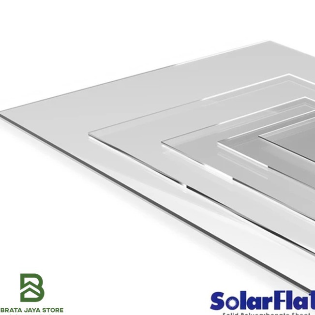 Jual Harga Oke SolarFlat 12mm Per 1 Meter Solar Flat Solartuff Solid ...