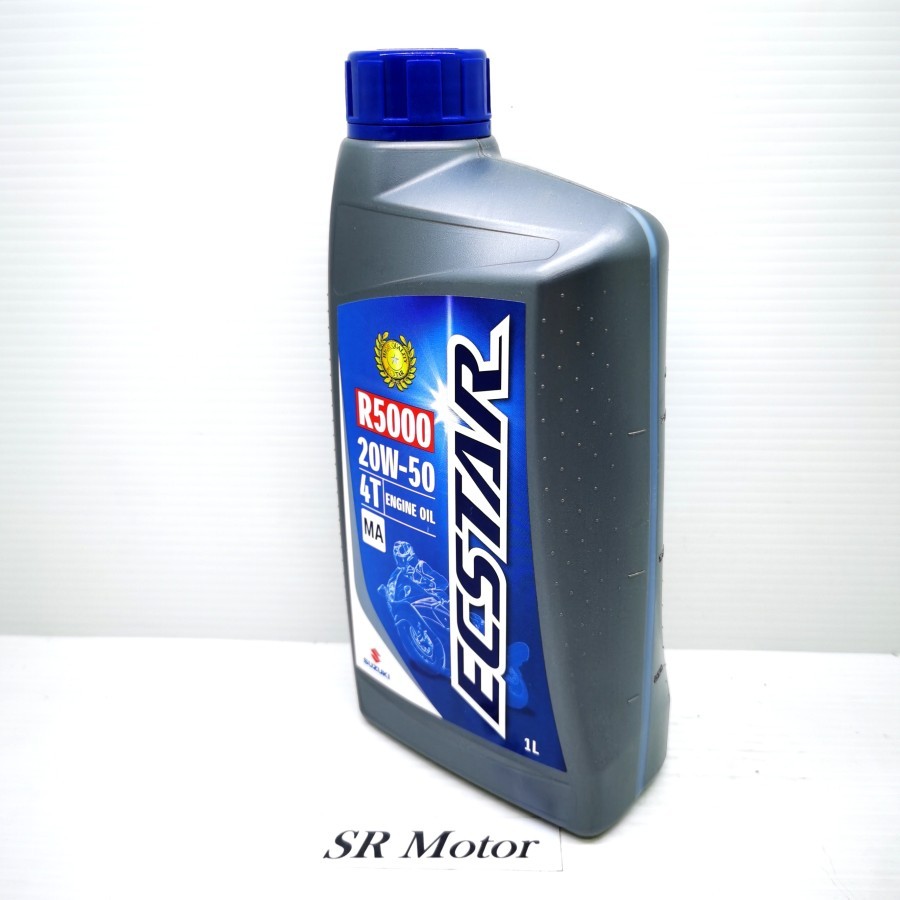 Jual oli mesin suzuki SGO Ecstar R5000 20W-50 4T 1liter 1L satria fu ...