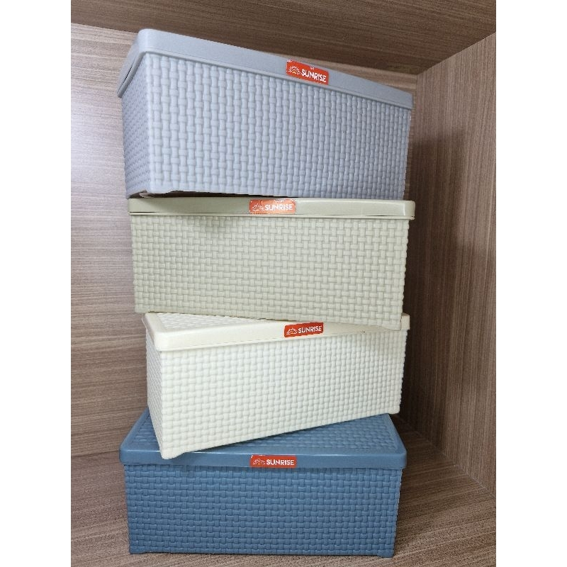 Jual KOTAK TEMPAT TISU PLASTIK MOTIF ROTAN MODERN/ KOTAK TISSUE APOLLO ...
