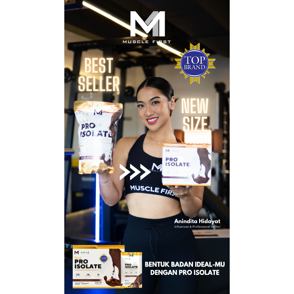 Jual M1 Musclefirst Pro Isolate 420gr 12 Sachet | Whey Protein Cutting ...