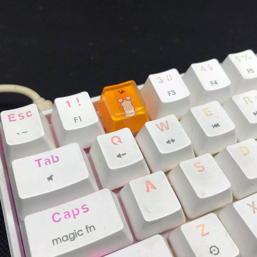 Jual Pokemon Psyduck Artisan Resin Keycap For Cherry MX Mechanical ...