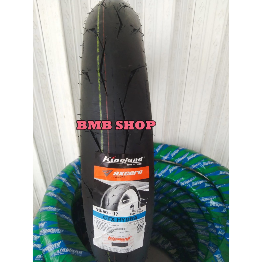 Jual Ban Kingland CTX Hydra 90/80 ring 17 bukan tubeless Soft Compound ...