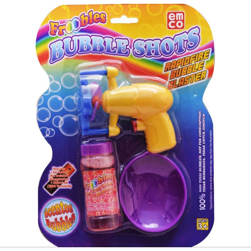 Jual EMCO Froobles Bubble Shots Mainan Gelembung | Shopee Indonesia