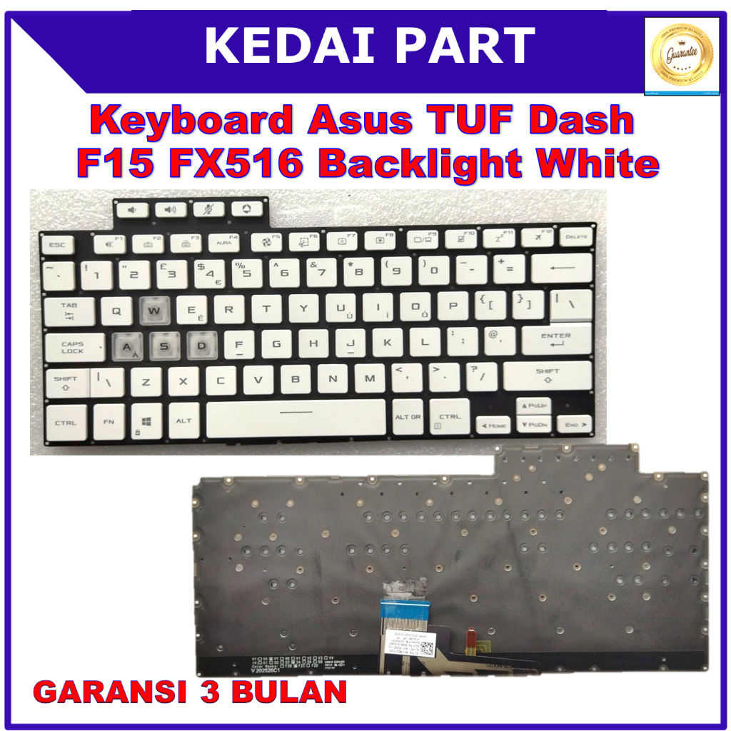 Zahara Laptop Schrauben Set Für Asus TUF Dash F15 FX516 FX516P